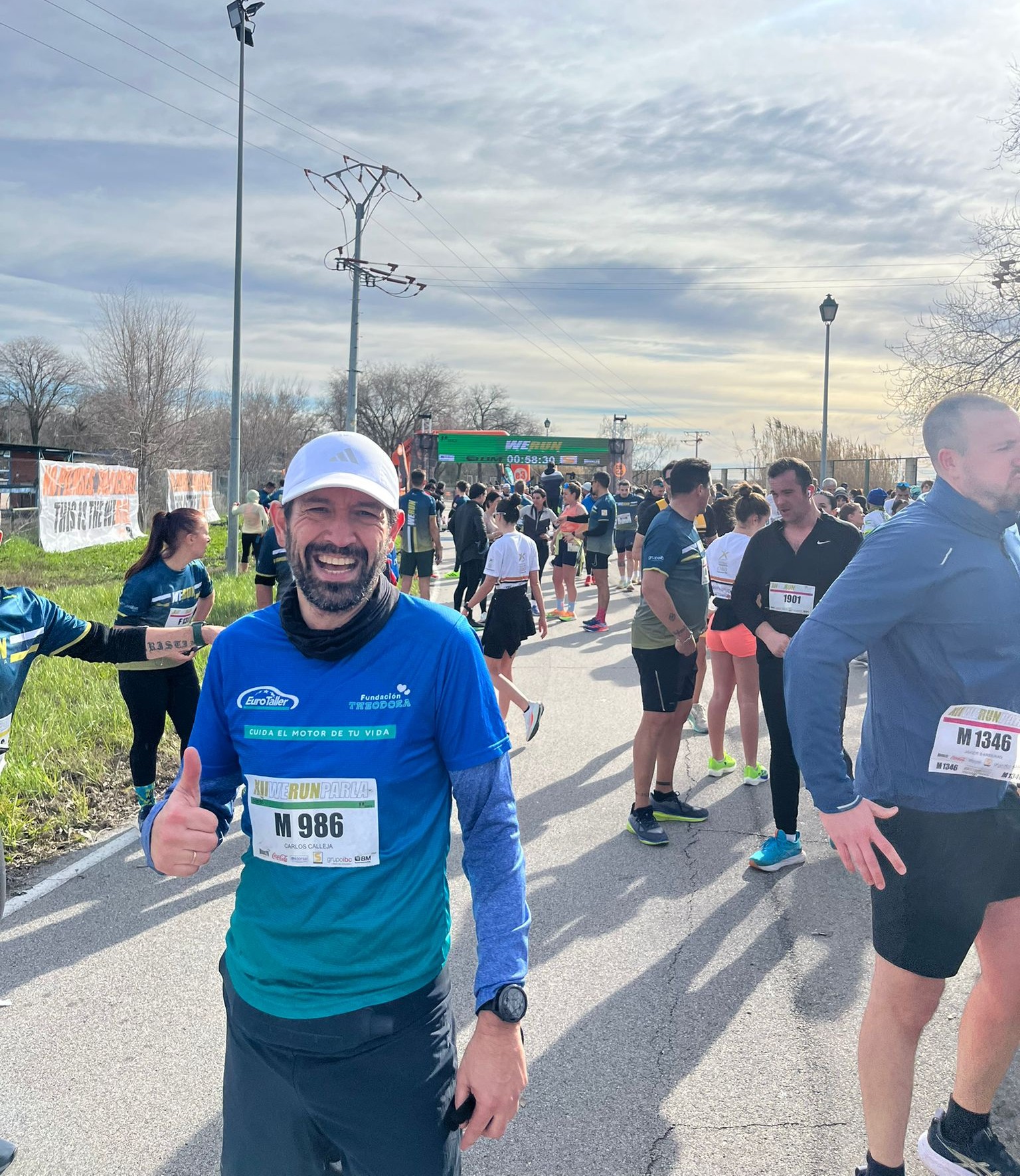 Carlos Calleja completa la WERUN 10K Ciudad de Parla y suma #KmXSonrisas