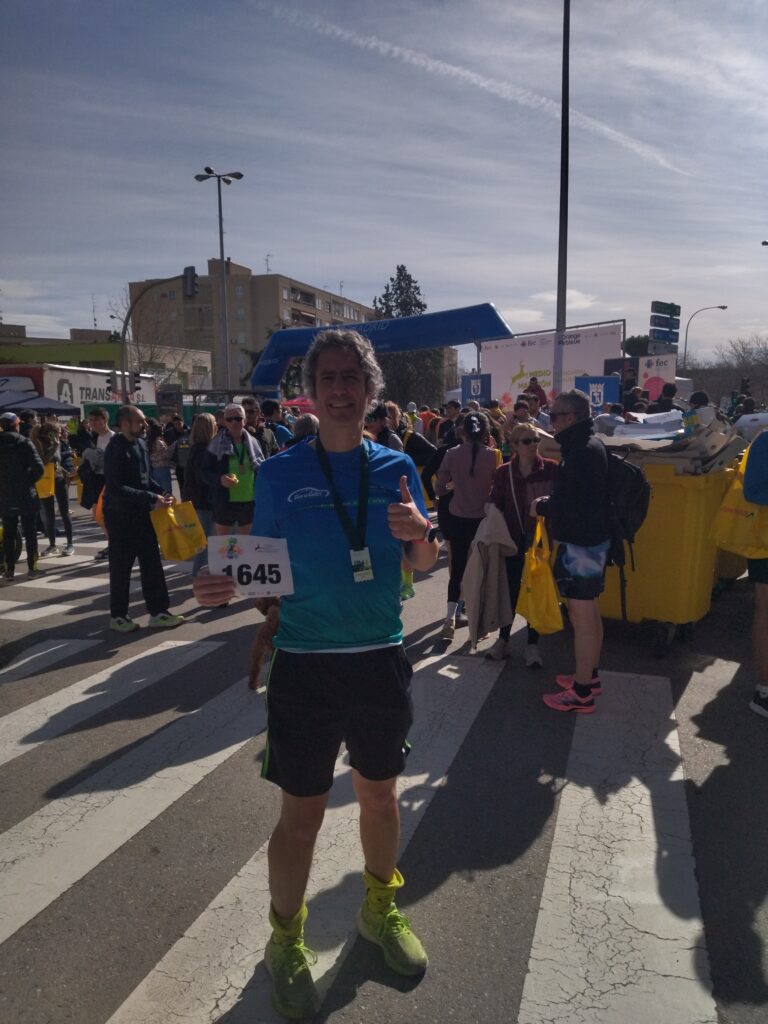 Pedro Lozano completa la Fuencarral El Pardo y suma 21K al contador solidario de #KmxSonrisas