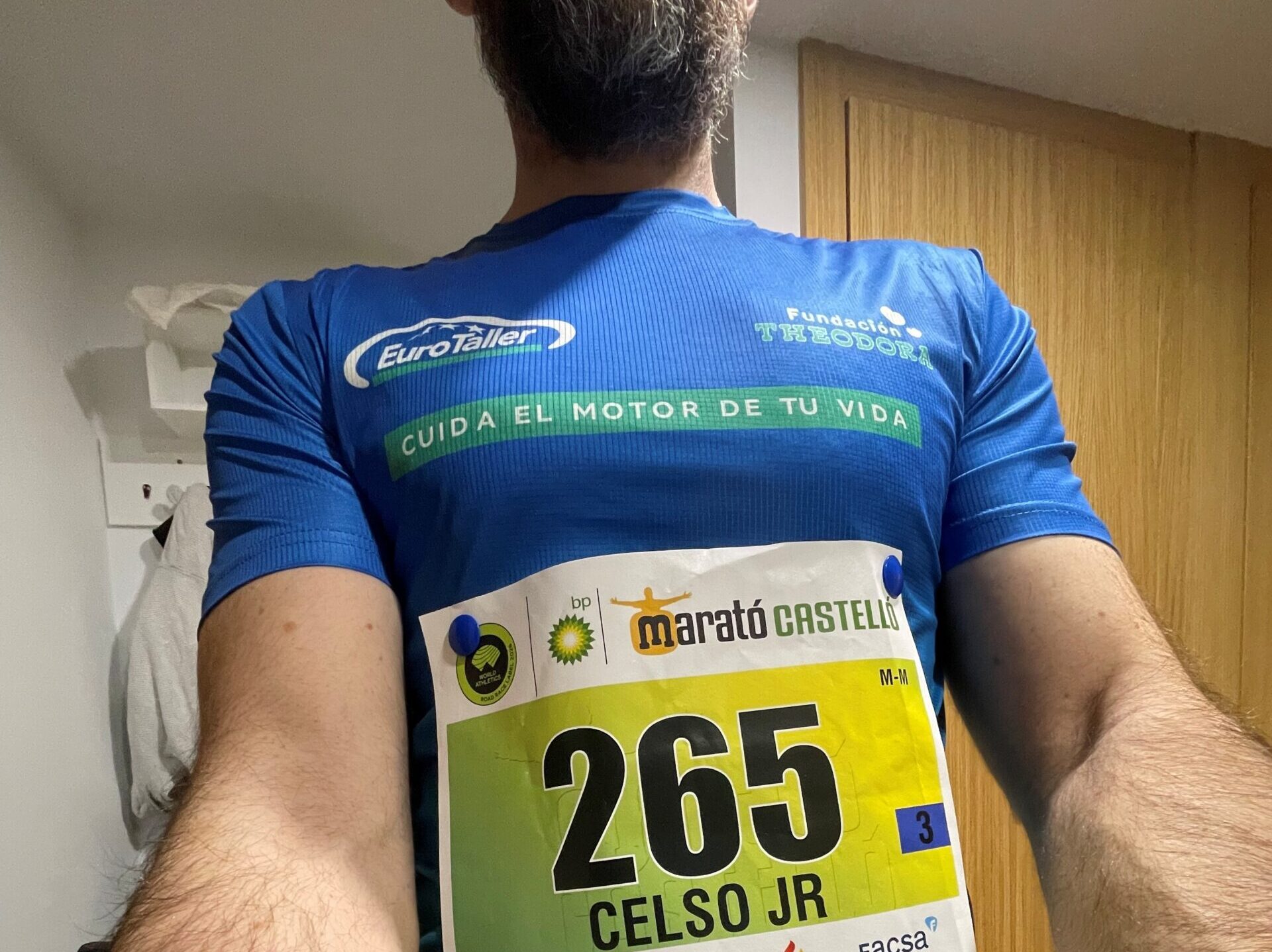 Celso Segura Sánchez añade una maratón más al contador de Kilómetros por Sonrisas