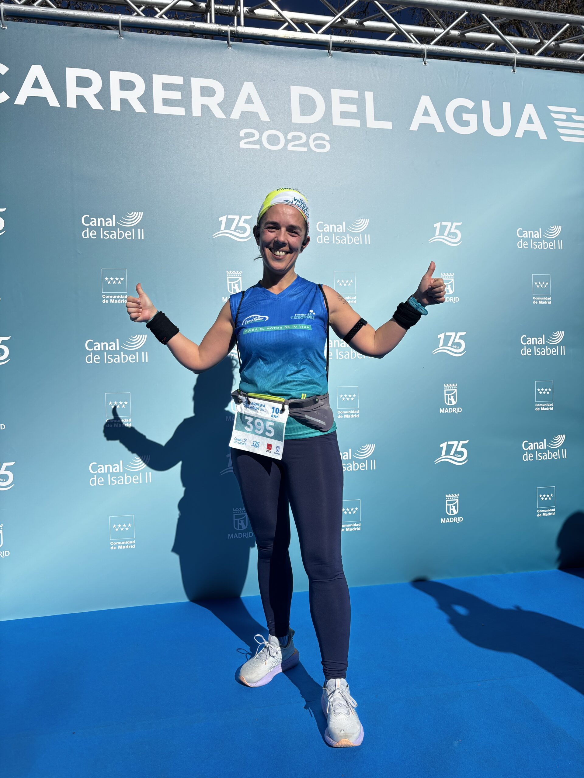 Kilómetros por Sonrisas se moja en Madrid con los 10K de Mónica Cobo