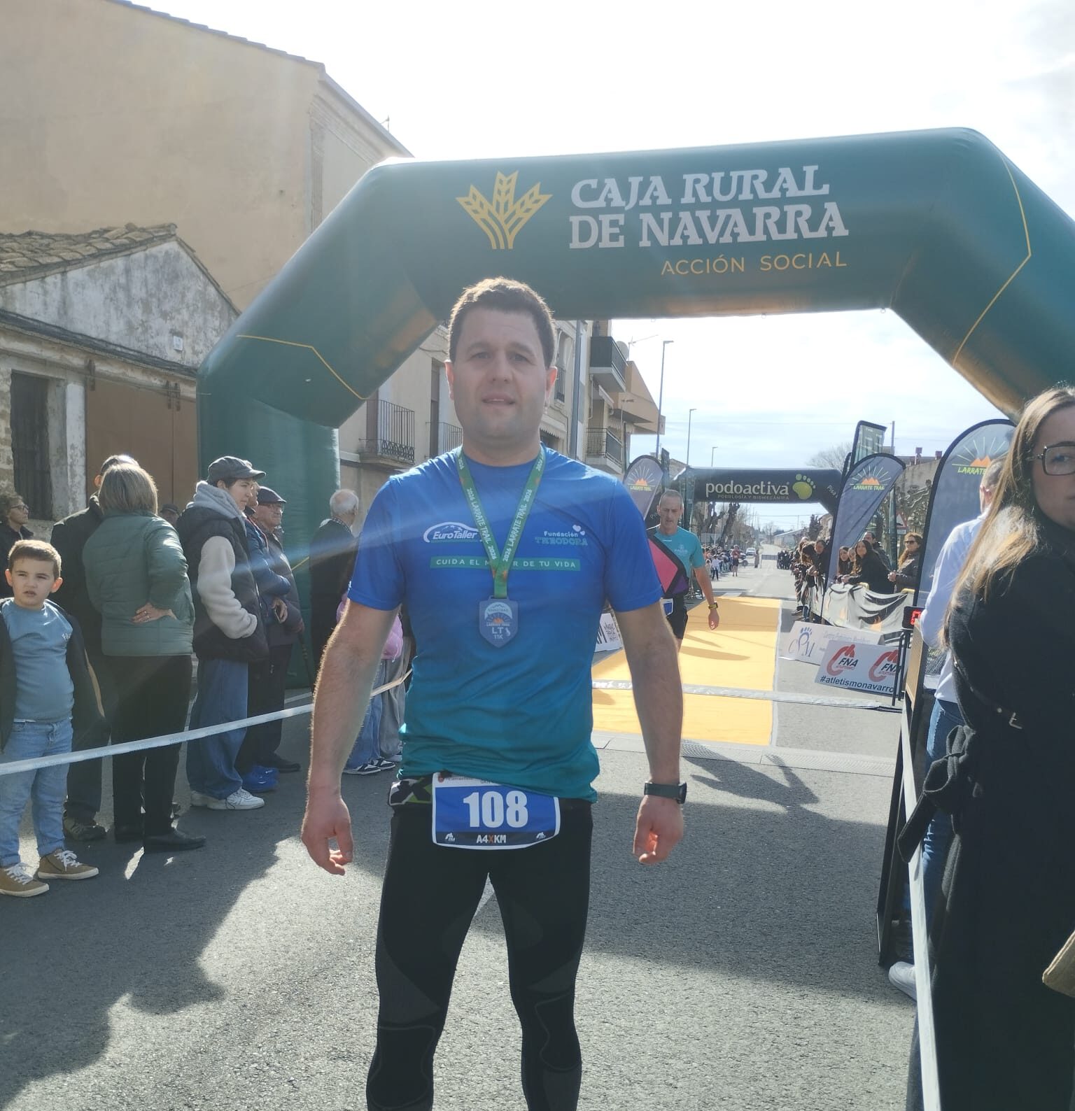 Kilómetros por Sonrisas llega a la Larrate Trail con Cristian Pascual como protagonista