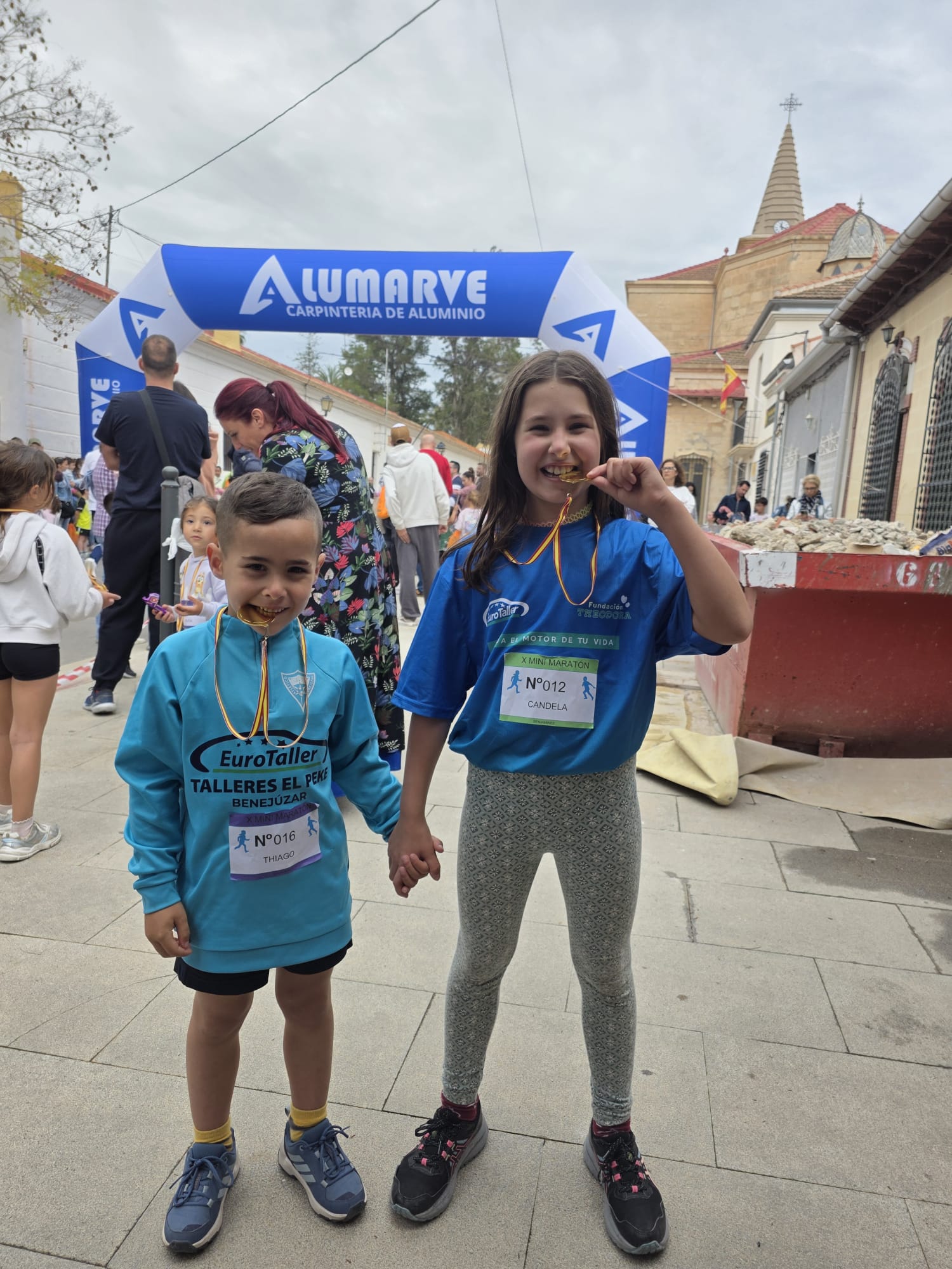 La Mini Maratón de Jacarilla también suma sonrisas con los más pequeños