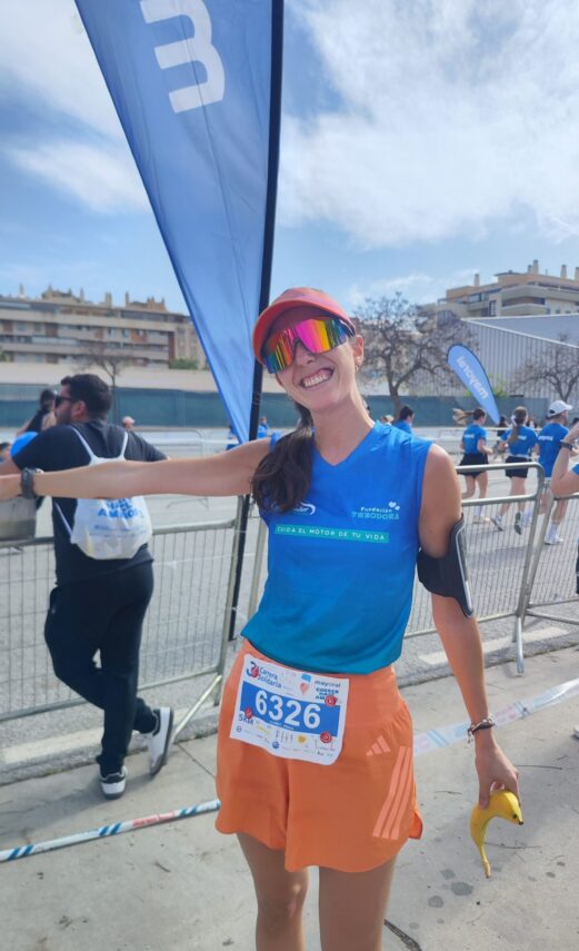 Paula Lloret sigue sumando en Málaga con la Carrera Solidaria Mayoral