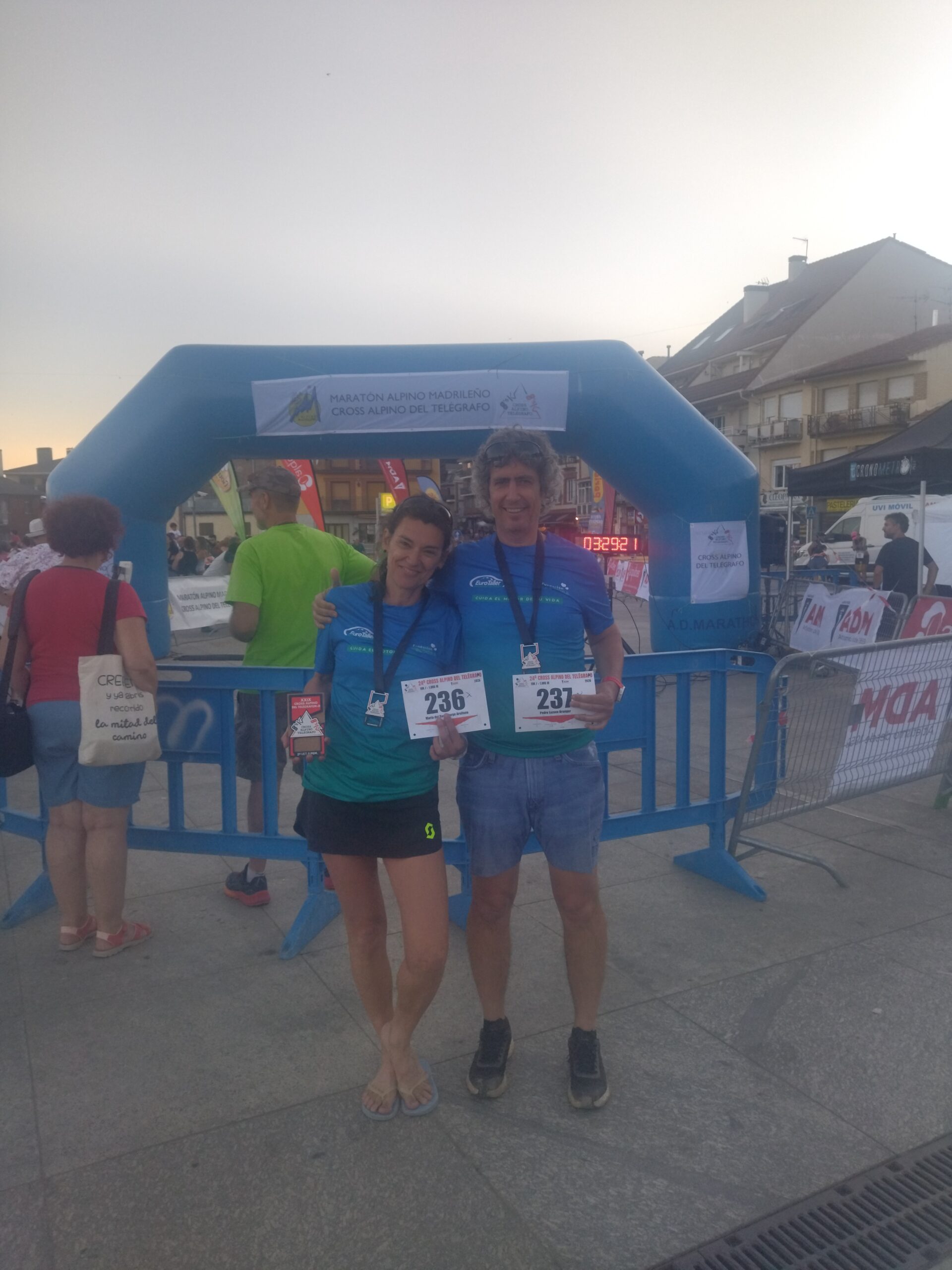 Un podio en Cercedilla y una 10K en Madrid para seguir dando visibilidad a Kilómetros por Sonrisas