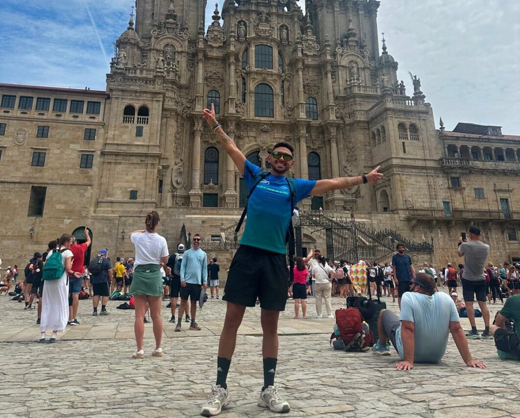 Gonzalo Escudero convierte el Camino de Santiago Francés en nuevos Kilómetros por Sonrisas