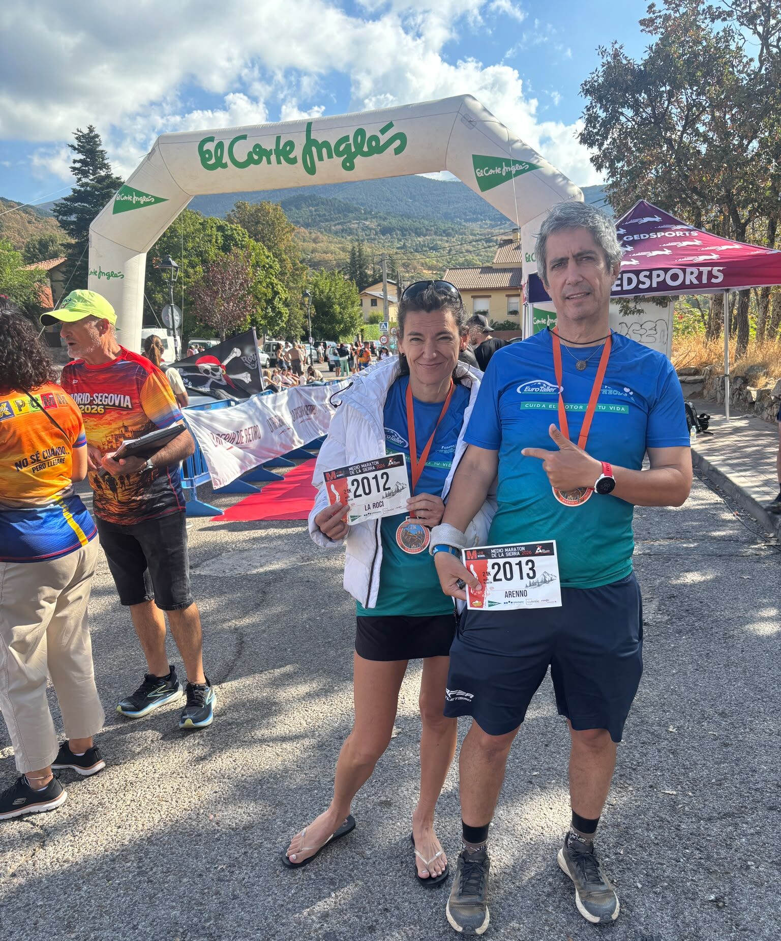 Tres pruebas, una semana y 57,5 kilómetros para seguir sumando KmxSonrisas gracias a Pedro y Rocío