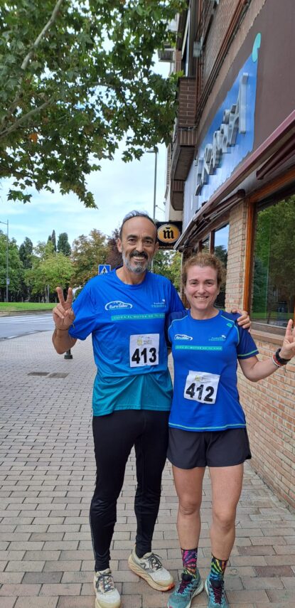 Un camino con historia y 13 kilómetros solidarios: Luis y Susana recorren la Vereda de los Guardias