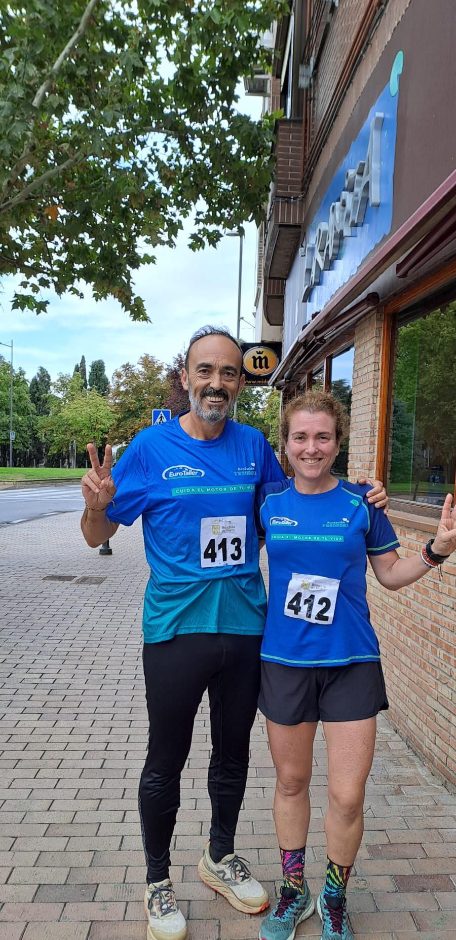 Un camino con historia y 13 kilómetros solidarios: Luis y Susana recorren la Vereda de los Guardias