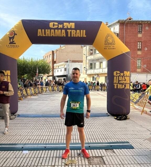 Cristian Pascual se pone al frente del Alhama Trail y lleva Kilómetros por Sonrisas a su propio pueblo