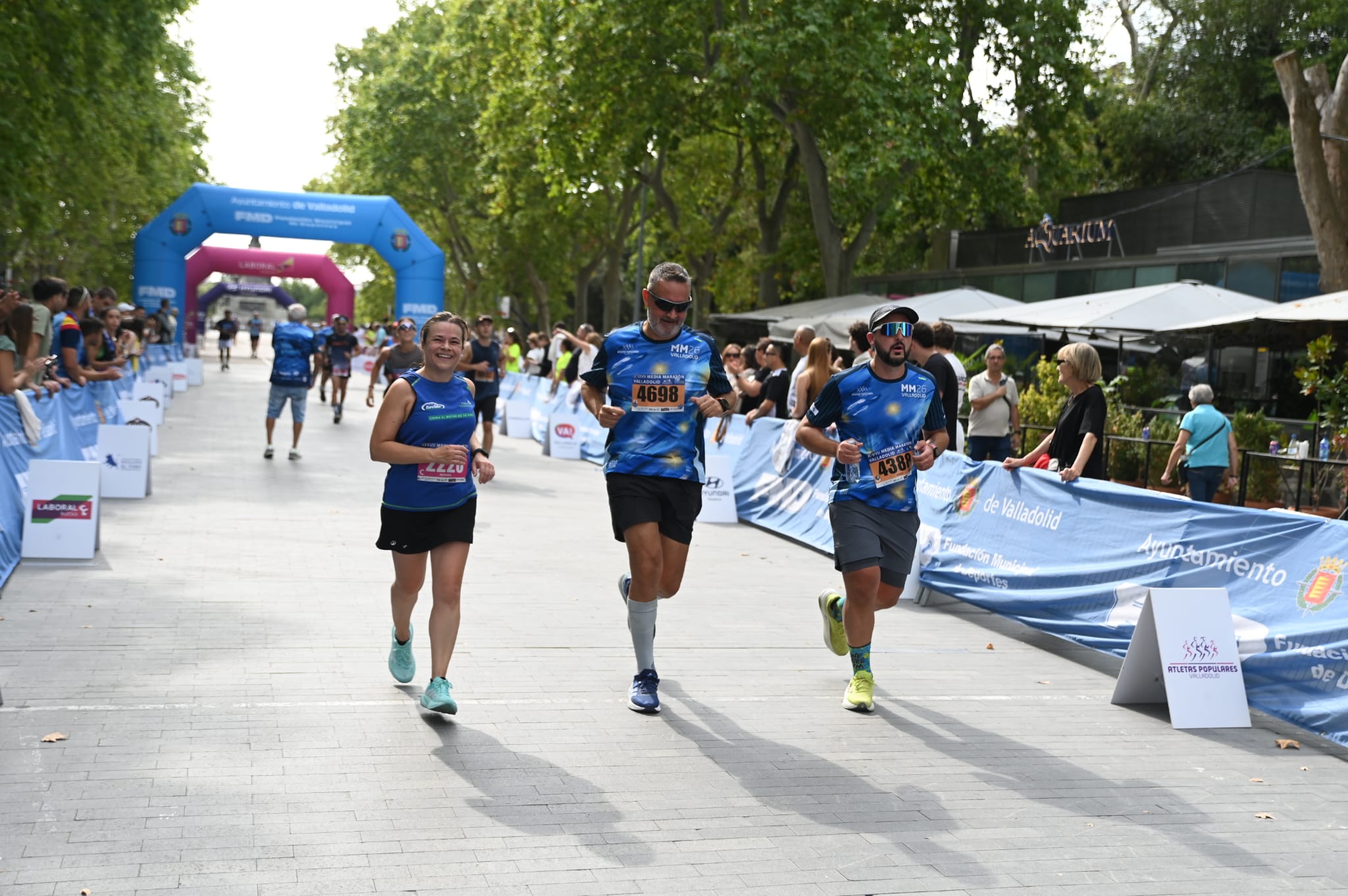 Susana Cepa cambia los guantes por las zapatillas de running en la Media Maratón de Valladolid